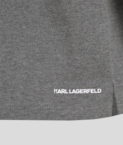 KARL IKONIK PATCH POLO Men T-Shirts Karl Lagerfeld