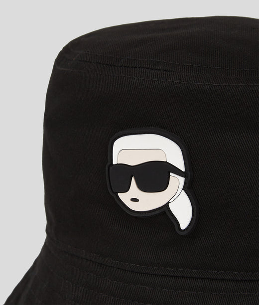 K/IKONIK REVERSIBLE BUCKET HAT Women Hats, Gloves & Scarves Karl Lagerfeld