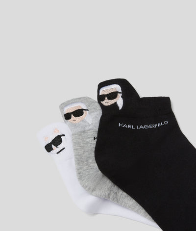 K/IKONIK SNEAKER SOCKS ‚Äì 3 PACK Men Underwear Karl Lagerfeld