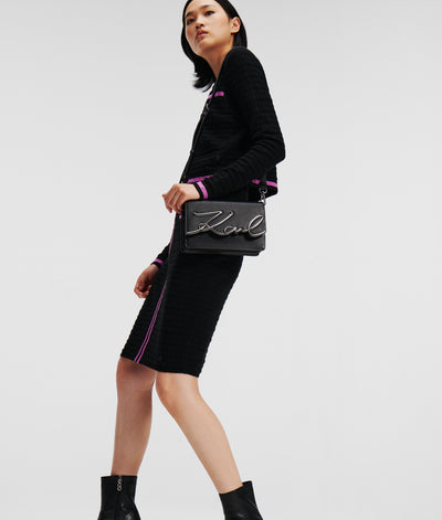 K/SIGNATURE MEDIUM SHOULDER BAG Women Bags Karl Lagerfeld