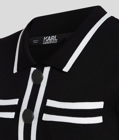 POLO KNIT DRESS Women Dresses Karl Lagerfeld
