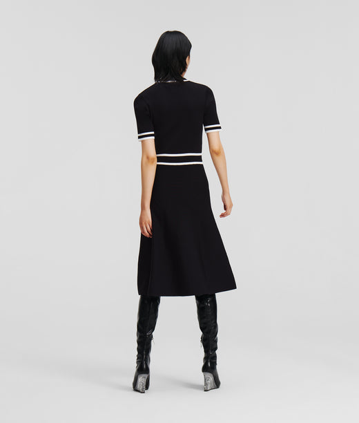 POLO KNIT DRESS Women Dresses Karl Lagerfeld