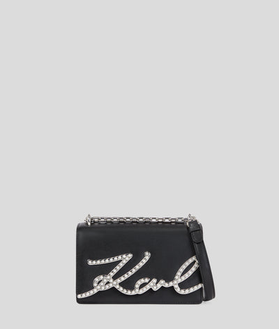 K/SIGNATURE PEARLS SMALL SHOULDER BAG Women Bags Karl Lagerfeld