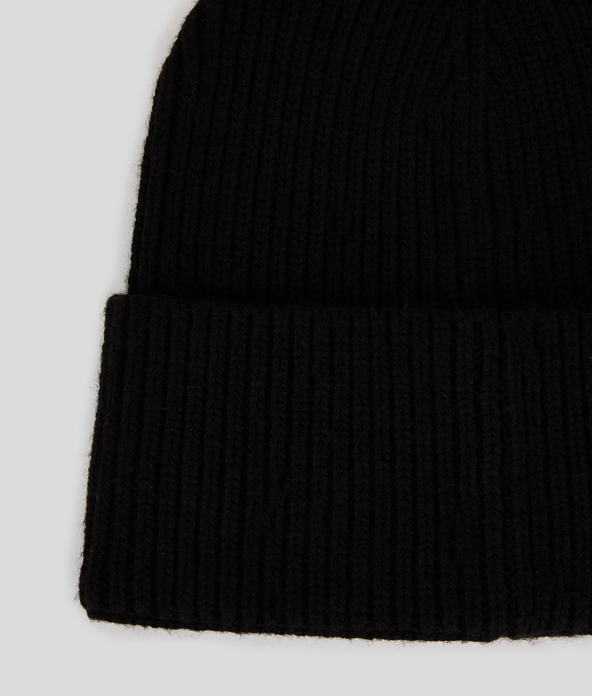 K/IKONIK WIDE-BRIM BEANIE Women Hats, Gloves & Scarves Karl Lagerfeld