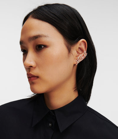 K/SIGNATURE PEARLS STUD EARRINGS Women Jewellery Karl Lagerfeld