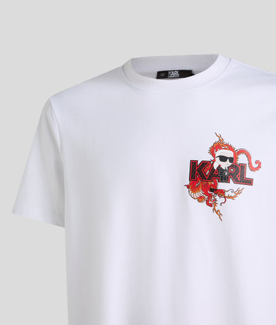 K/IKONIK LUNAR NEW YEAR PATCH T-SHIRT Men T-Shirts Karl Lagerfeld