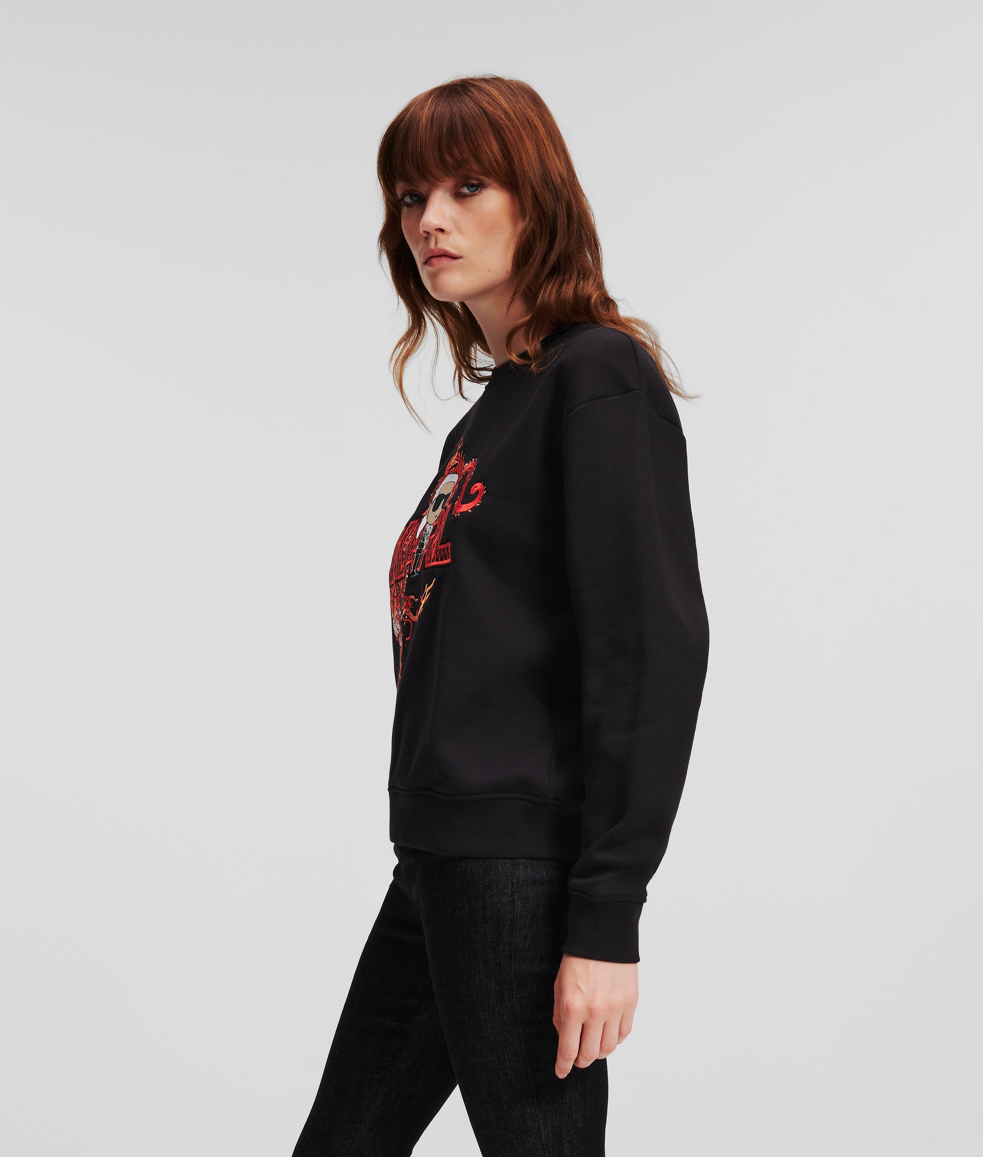 K/IKONIK LUNAR NEW YEAR SWEATSHIRT Women Sweatshirts Karl Lagerfeld