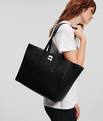 K/IKONIK PIN LEATHER TOTE BAG Women Bags Karl Lagerfeld