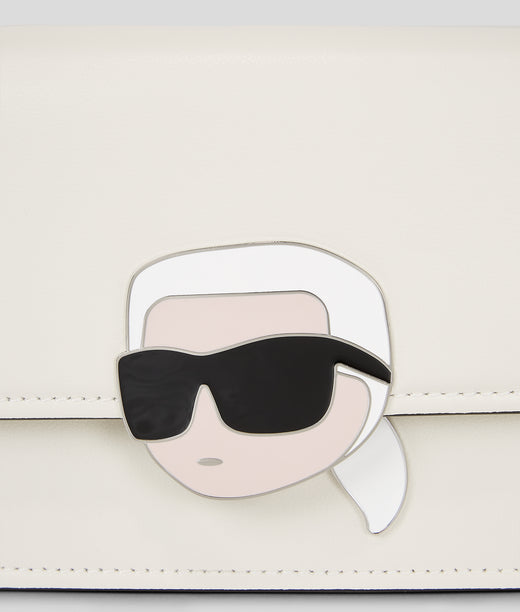 K/IKONIK LOCK LEATHER CROSSBODY BAG Women Bags Karl Lagerfeld
