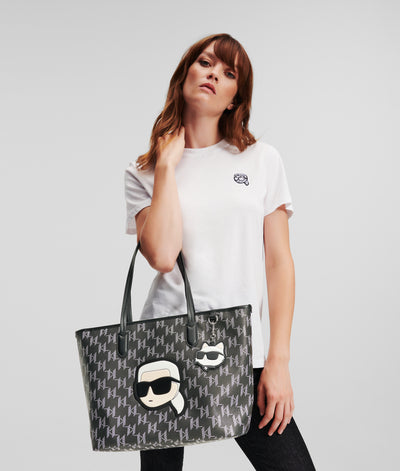 K/IKONIK MONOGRAM LARGE TOTE Women Bags Karl Lagerfeld