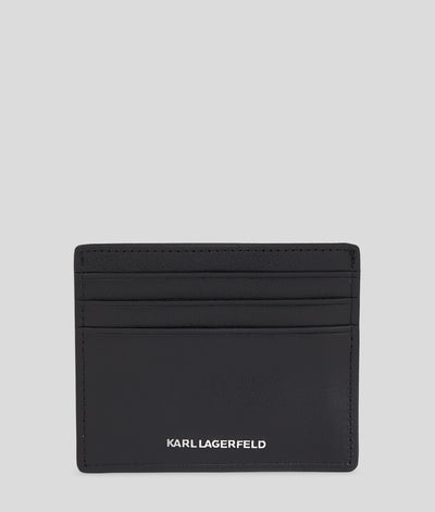K/IKONIK LEATHER CARDHOLDER Women Wallets & Small Accessories Karl Lagerfeld