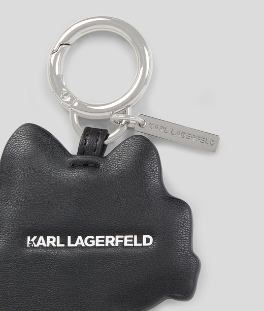 K/IKONIK CHOUPETTE TECHNICAL LEATHER KEYCHAIN Women Lifestyle Karl Lagerfeld