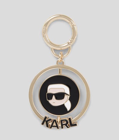 K/IKONIK ROTATING DISC KEYCHAIN Women Lifestyle Karl Lagerfeld